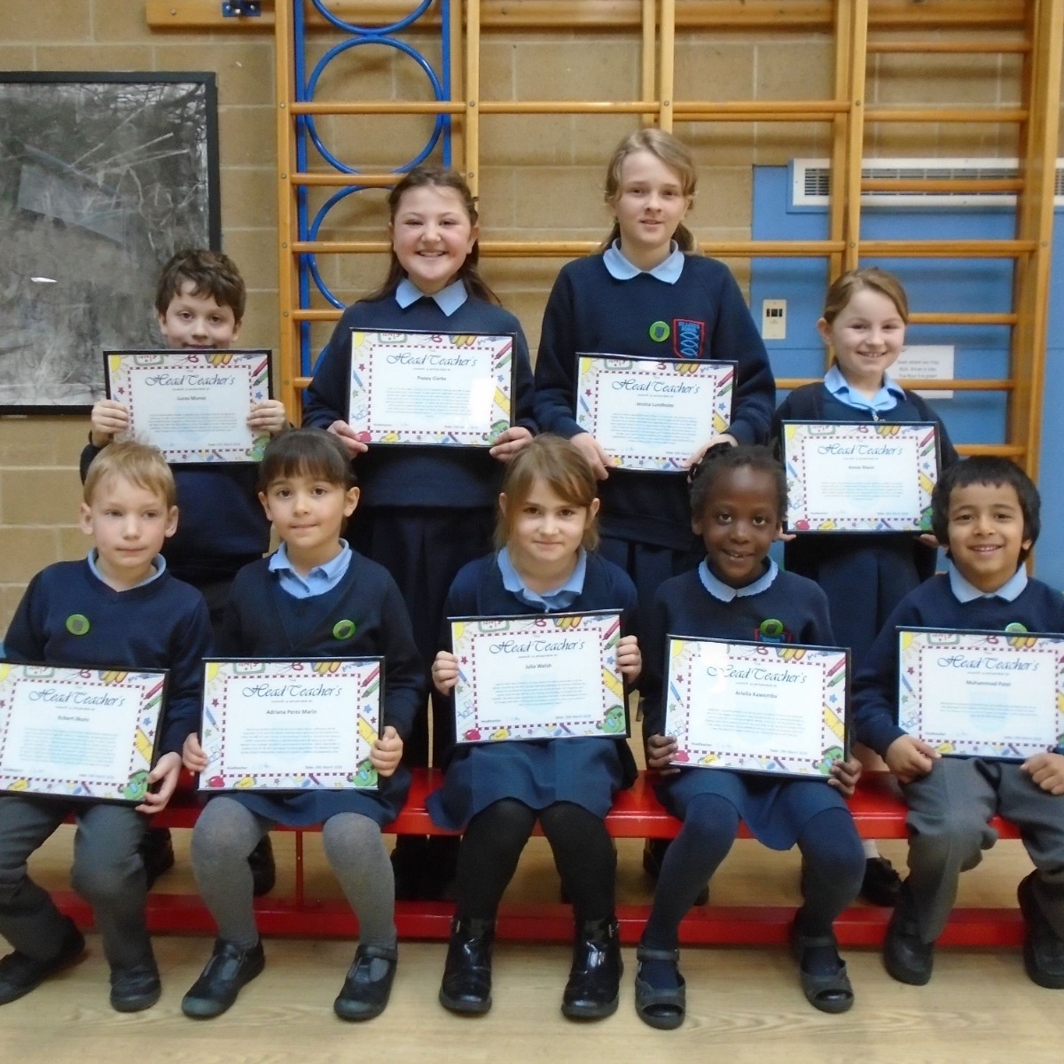 St Luke's C.E. Primary School - Headteacher Awards Spring 2018